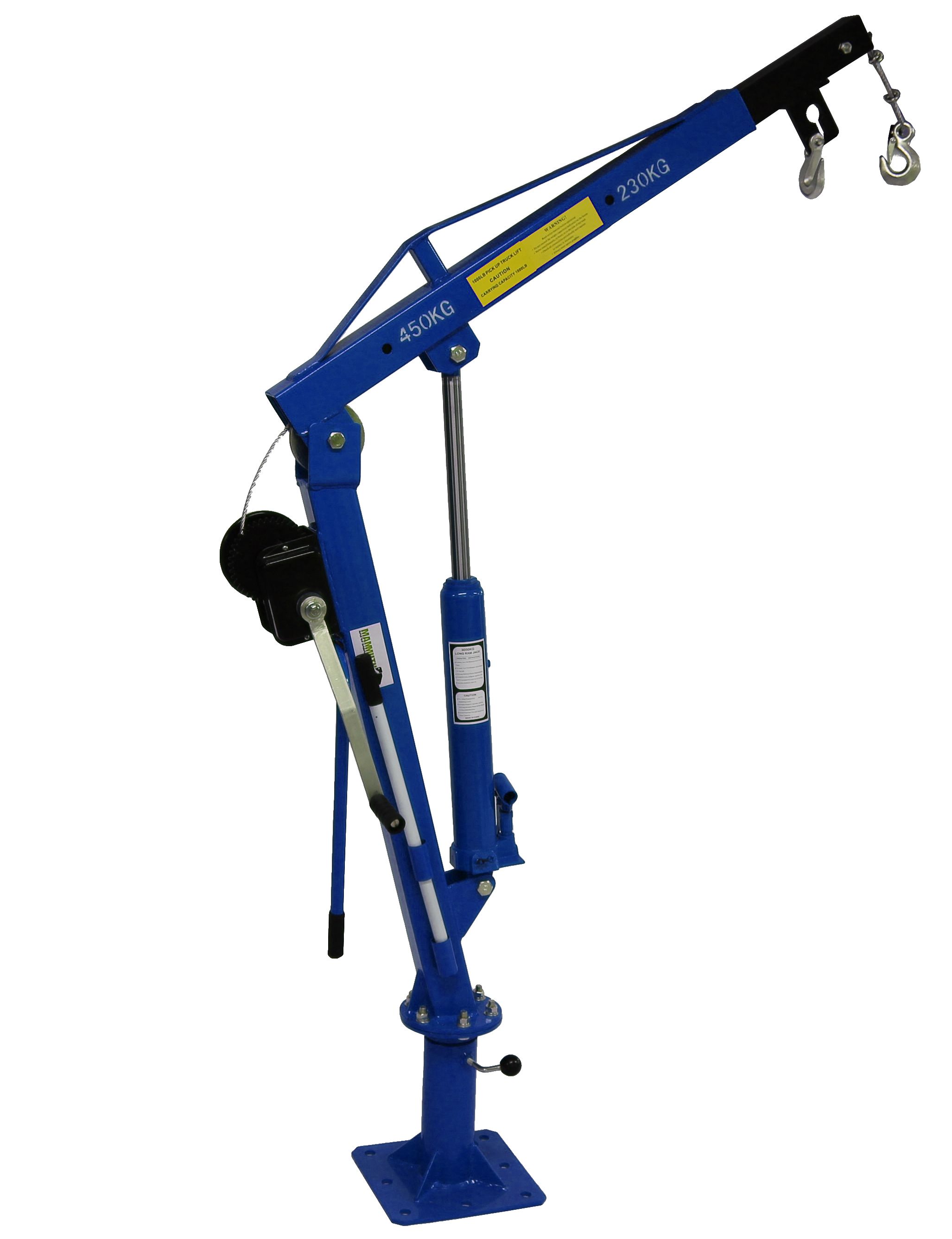 Pickup Kran Ladekran Handwinde 450kg