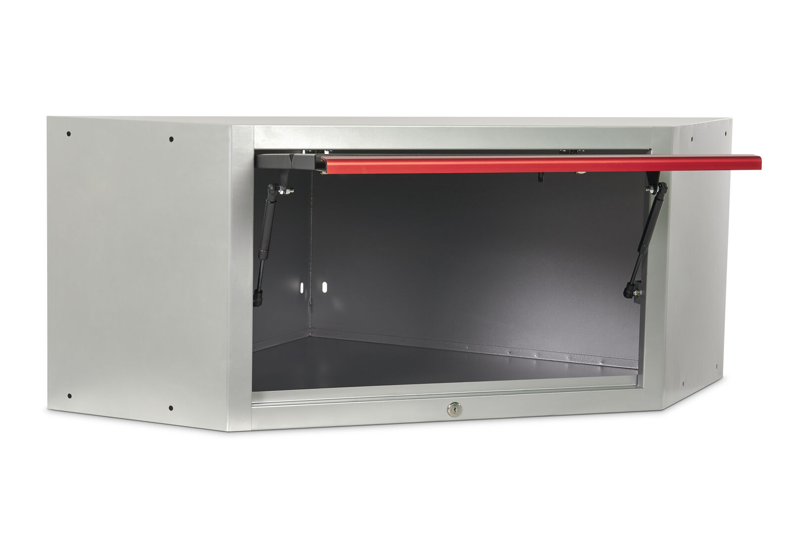 Deluxe Eckwandschranks mit Gasfedern