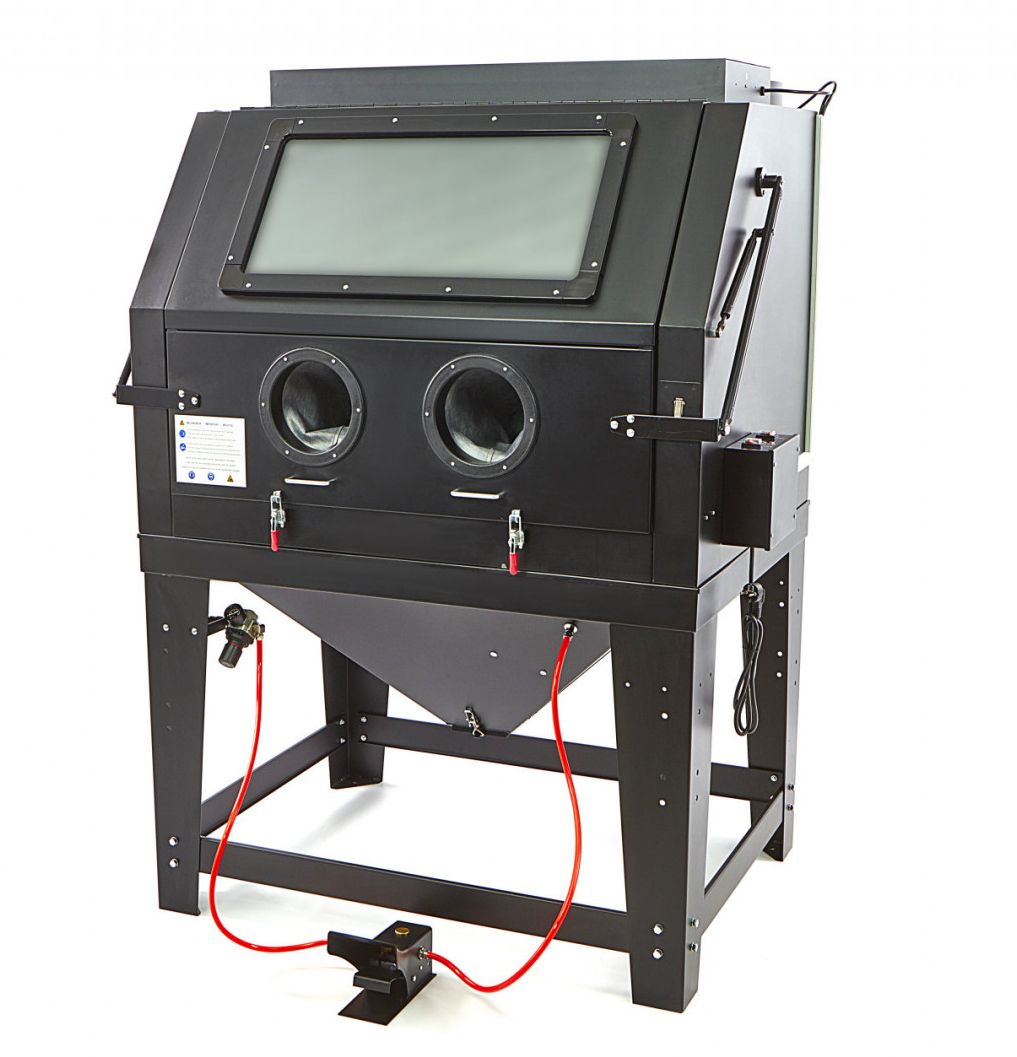 Sandstrahlkabine SBC 990 Mattschwarz