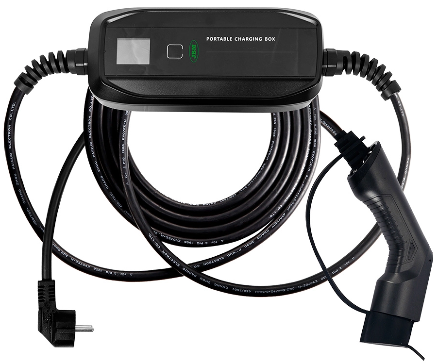 Tragbare Ladestation 3,7kW mit Typ 2 Kabel